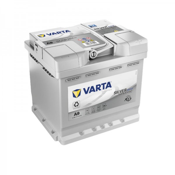Μπαταρία Αυτοκινήτου AGM START-STOP VARTA A9 50AH 540A 207mm x 175mm x 190mm